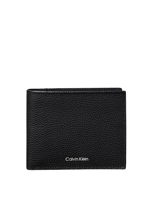 Portafoglio in pelle nero Calvin Klein | LV04D1062GUB1